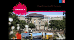 Desktop Screenshot of grumbach-immobilier.com